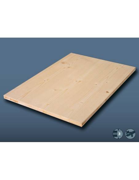 3-ply SPRUCE panel made to measure