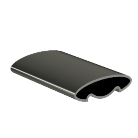 Handlaufverbinder Ellipsis aus Aluminium