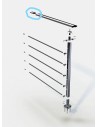 ELLIPSIS aluminium handrail connector