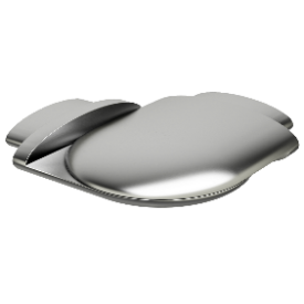 RACCORD ELLIPSIS ARTICULE INOX BRILLANT OU NOIR BRILLANT 2