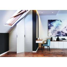 WHITE LACQUERED CUTTABLE WARDROBE DOOR 2
