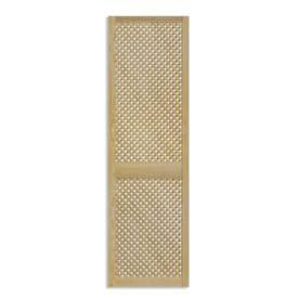 NATURAL WARDROBE DOOR WITH CROSS PATTERN