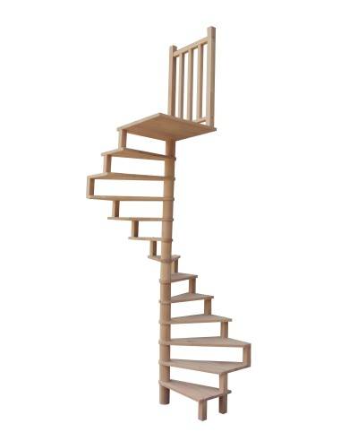 Escalier hélicoïdal en hêtre Escalier hélicoïdal en hêtre
