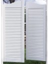 Portes western laquées en blanc