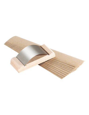 SANDING BLOCK + 10 SHEETS