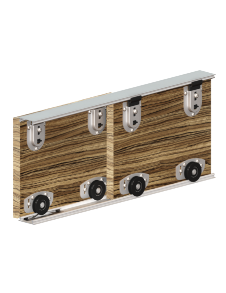 SYSTEME COULISSANT POUR PORTE DE PLACARD