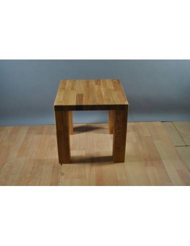 SALONTAFEL 45 × 45 EIKENHOUT HOOGTE 45 CM