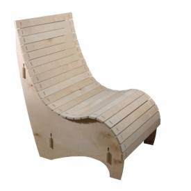 SILLÓN DE CONTRACHAPADO