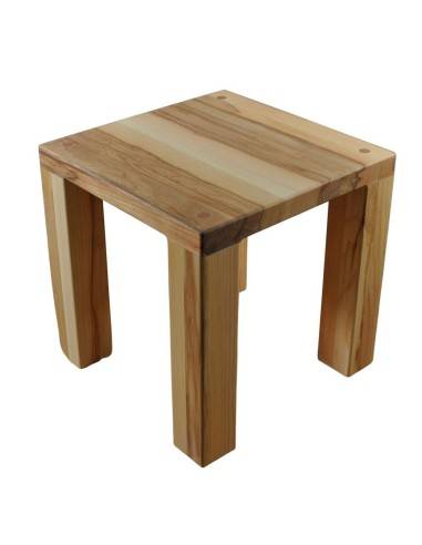 TABLE BASSE 45x45 FRENE OLIVIER HAUTEUR 45 CM