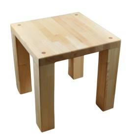 TABLE BASSE 45x45 FRENE...
