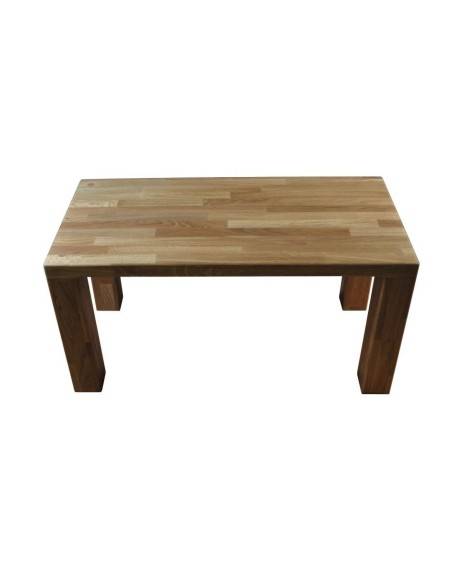 90x45 OAK COFFEE TABLE HEIGHT 45 CM