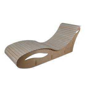 Plywood sun lounger – Indoor and outdoor