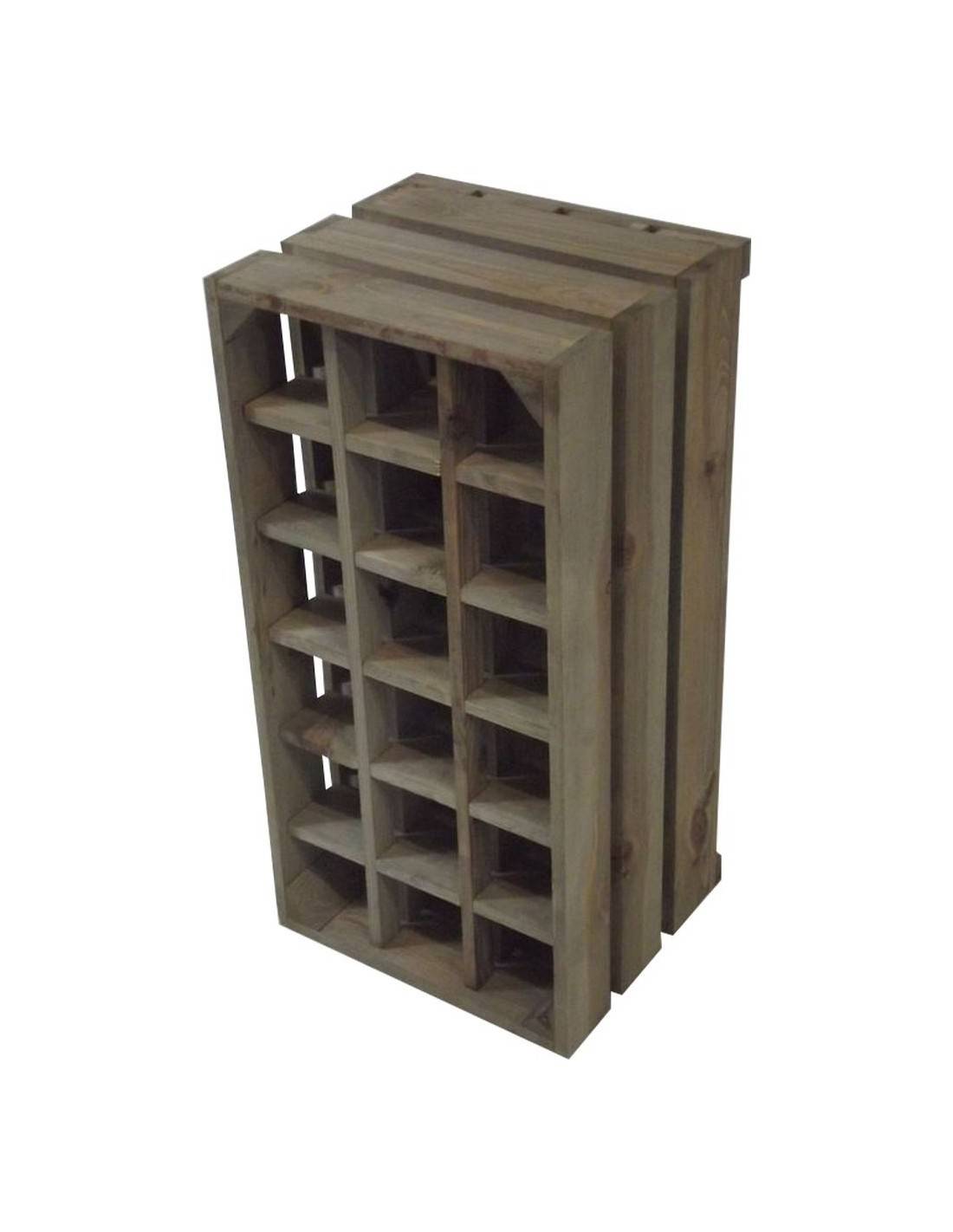 Casier à vin rangement pour 9 bouteilles traditionnel Wine Rack Co