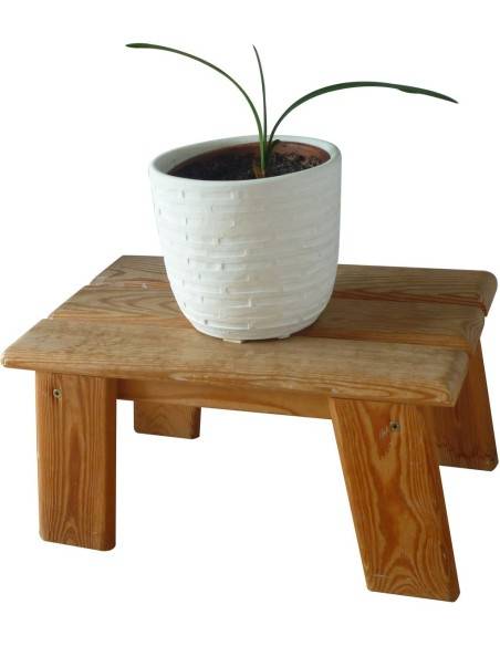 Small pine bench