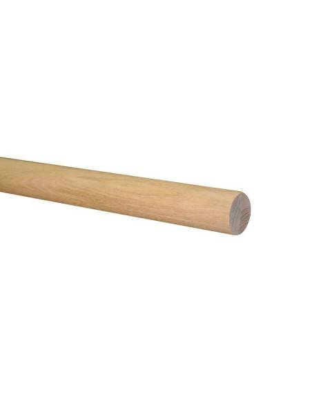 Runder Handlauf aus Eiche, Ø 42 mm