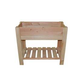 Hochbeet aus Douglasienholz auf Beinen, 104 × 54 cm – 96 Liter