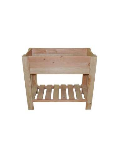 Verhoogde moestuinbak van douglashout 104x54 cm – 96 liter
