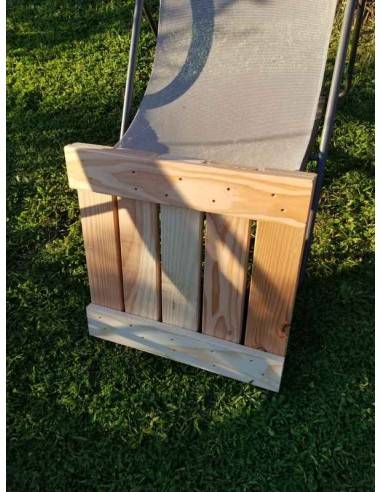 Vlondertegel van douglashout 50x50x5 cm – 4 tegels per m²