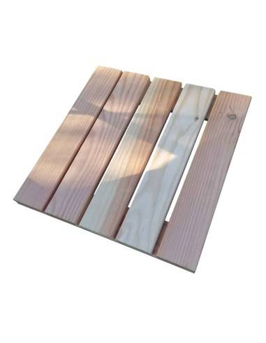 Holzrost aus Douglasie 50 × 50 × 5 cm – 4 Platten pro m²