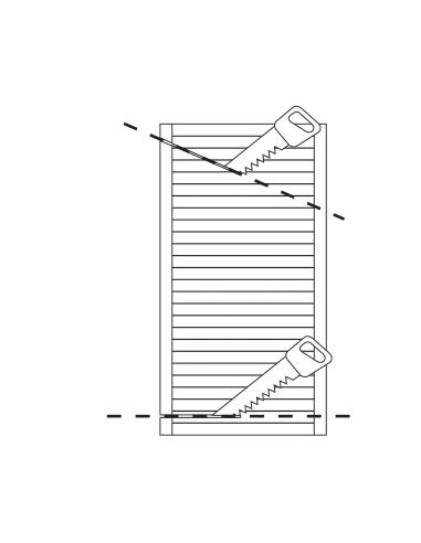 NATURAL TRIMMABLE WARDROBE DOOR