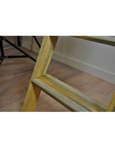 Finition Echelle de mezanine / meunier en atelier