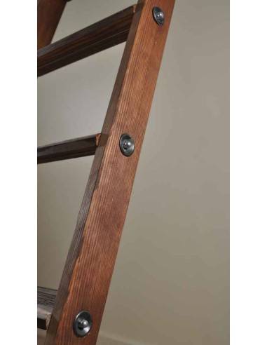 Finition Echelle de mezanine / meunier en atelier