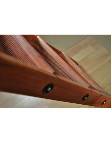 Finition Echelle de mezanine / meunier en atelier