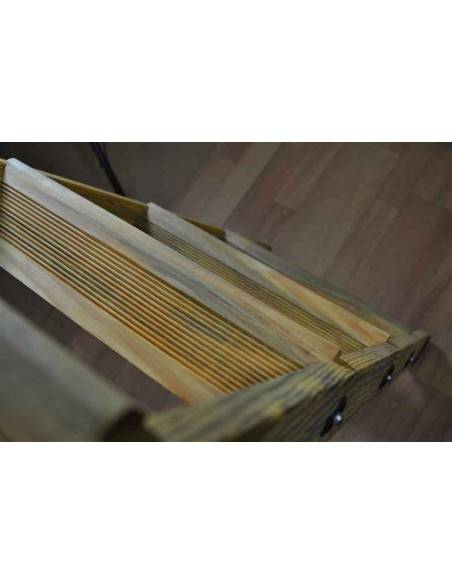 Luere + finition huilée en atelier