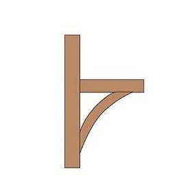 Bras de force cintré