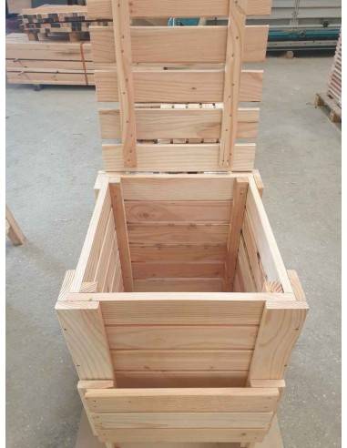 Compostiera in kit Douglas 200 litri – 55x60xH 93 cm