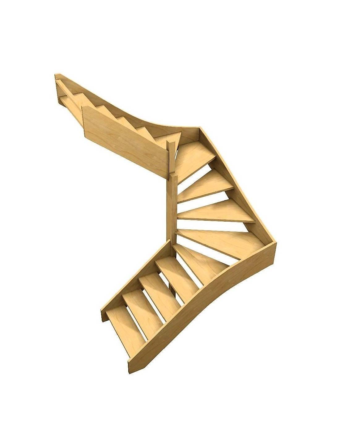 Escalier escamotable métal sans rampe de haute qualité