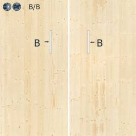3-ply SPRUCE panel made to measure 2