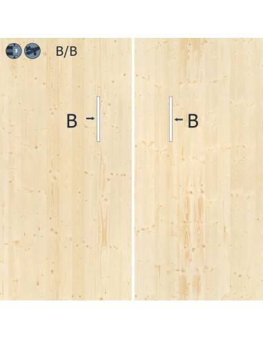 3-ply SPRUCE panel made to measure
