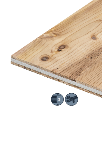 3 STRATI ABETE EFFETTO LEGNO VECCHIO
