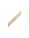 ROCLES/GOULES INTERIOR WOODEN SPINDLE HANDRAIL