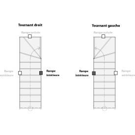 BAVAT INTERIOR HANDRAIL WITH TURNED BALUSTERS