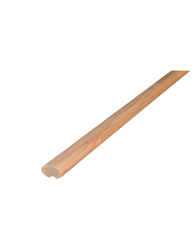 Oval douglas fir handrail