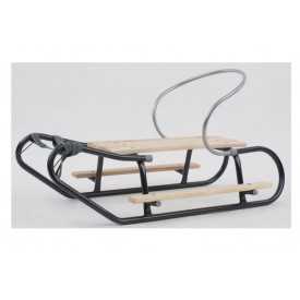 Schlitten aus Buchenholz und Metall, 88 × 42 cm – 4 Farben zur Auswahl 2