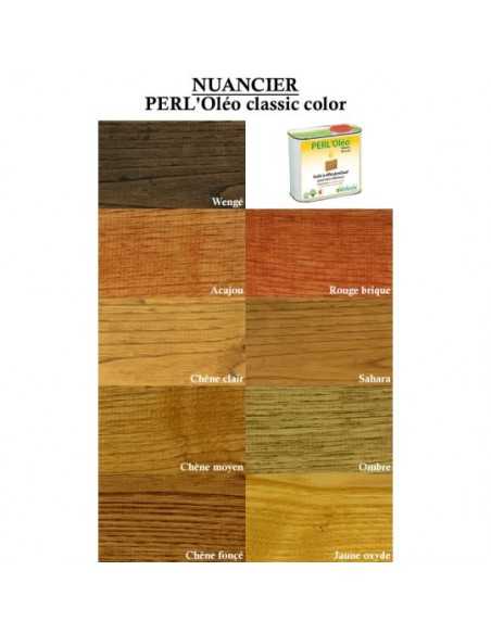 Olio protettivo colorato per legni per interni