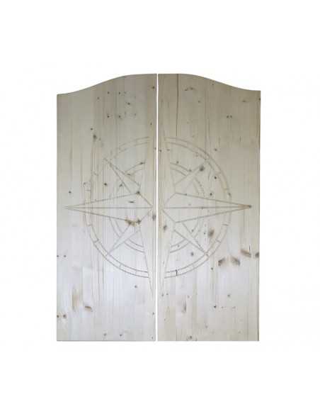 Porte western sur mesure