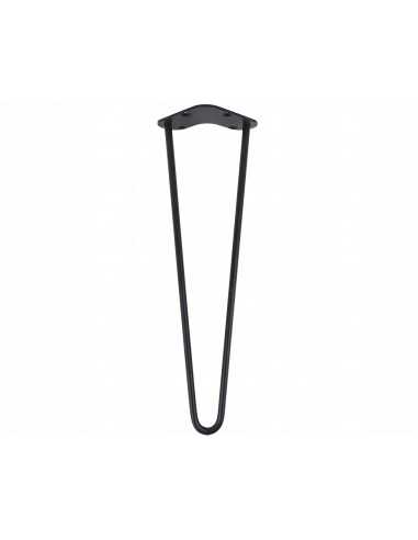 Épingle Noir Chic - Pied de Table 20/43cm