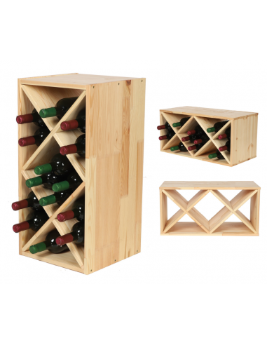 Small Cross Wine Rack