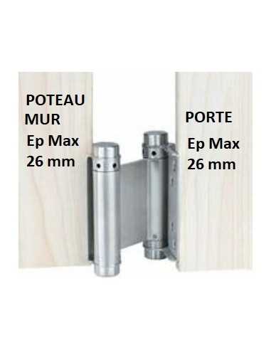 Cerniera a doppia azione a molla H75