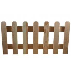 Zaunbausatz aus Douglasie 200 x 60 cm – Latten und Querstreben inklusive