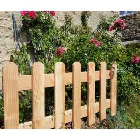 Kit recinzione Douglas 200x60 cm – Doghe e traverse incluse 2