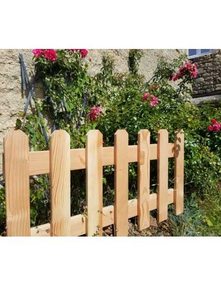 Douglas fence kit 200x60 cm – Boards and rails included