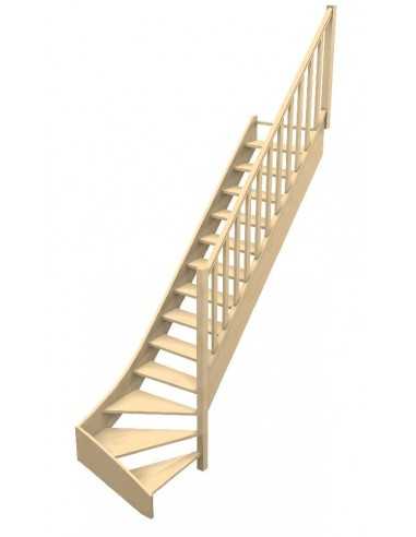 MOLEDE + WOODEN SPINDLE HANDRAIL
