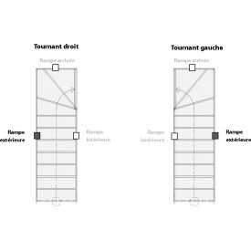 BAVAT EXTERIOR RAILING WITH BLACK METAL RAILS 2