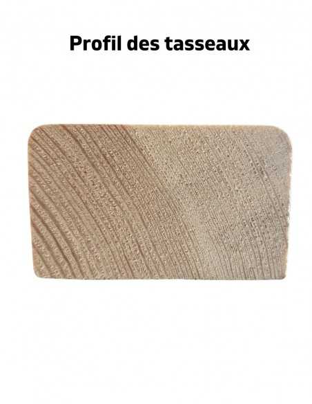 TASSEAU POUR CADRE POUR PORTE DE PLACARD