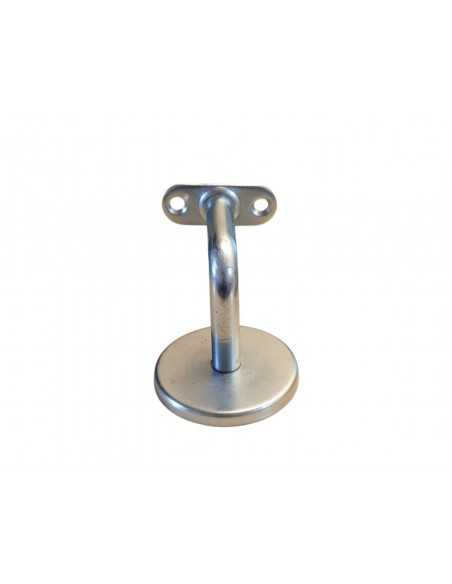 Handrail Bracket with Screw Cover in Zinc-Plated Metal